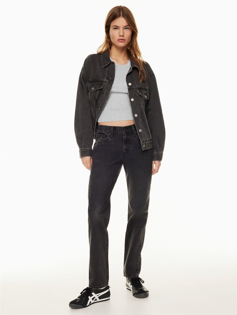 Women’s Black Washed Jeans